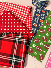 Load image into Gallery viewer, Custom Bow Tie Listing- OSU Therapy Dog- 12 Over the collar bow ties- $12 each