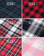 Load image into Gallery viewer, Flannel Adjustable Dog Scarf - 7 color choices FREE PERSONALIZATION