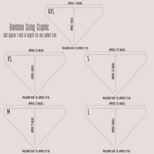 Load image into Gallery viewer, Single Peony on Soft Poly Burlap with ivory lace trim Machine Applique Dog Bandana with Soft Macrame Cord Tie Closure