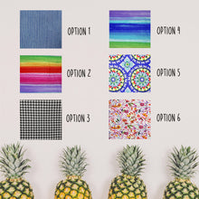 Load image into Gallery viewer, Choose Your State- All 50 States Available- Machine Applique Pet Bandana with Soft Macrame Cord Tie Closure