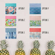 Load image into Gallery viewer, Choose Your Letter Machine Appliqué Dog Bandana with Soft Macrame Cord Tie Closure