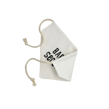 Load image into Gallery viewer, Baby Security dog bandana with soft macrame cord tie closure
