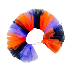 Load image into Gallery viewer, Halloween colors dog tutu
