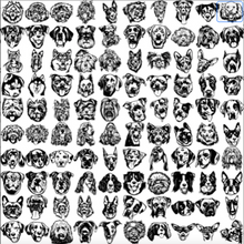 Load image into Gallery viewer, Choose Your Dog Breed and Pom Color Dog Bandana with Soft Macrame Cord Tie Closure FREE personalization
