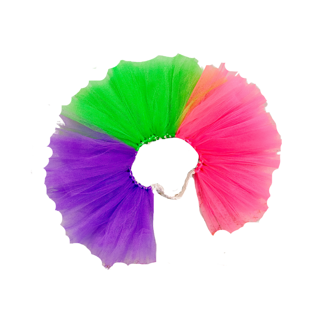 Bright color dog tutu