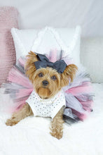 Load image into Gallery viewer, Create your own dog tutu- Choose from 20 tulle colors- Up to three colors per tutu
