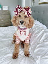 Load image into Gallery viewer, Fall Wine Colors Korker Ribbon Hair Bow Made with an  Alligator  hairclip or elastic headband
